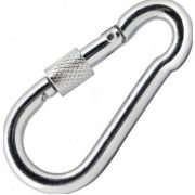 Карабин с фиксатором DIN 5299D м9