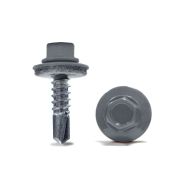 RAL 7024 Саморез 4,8*35-38 темно-серый кровельный (3000)