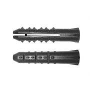 Дюбель черный 6*40 ежик