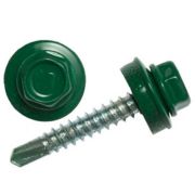 RAL 6005 Саморез 4,8*51 темно-зеленый кровельный (2400)