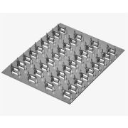 Пластина гвоздевая 129*350